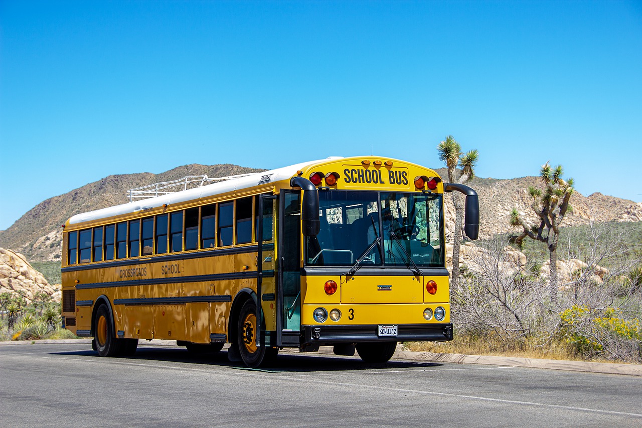 School Bus Yellow America Bus  - Michael_Luenen / Pixabay