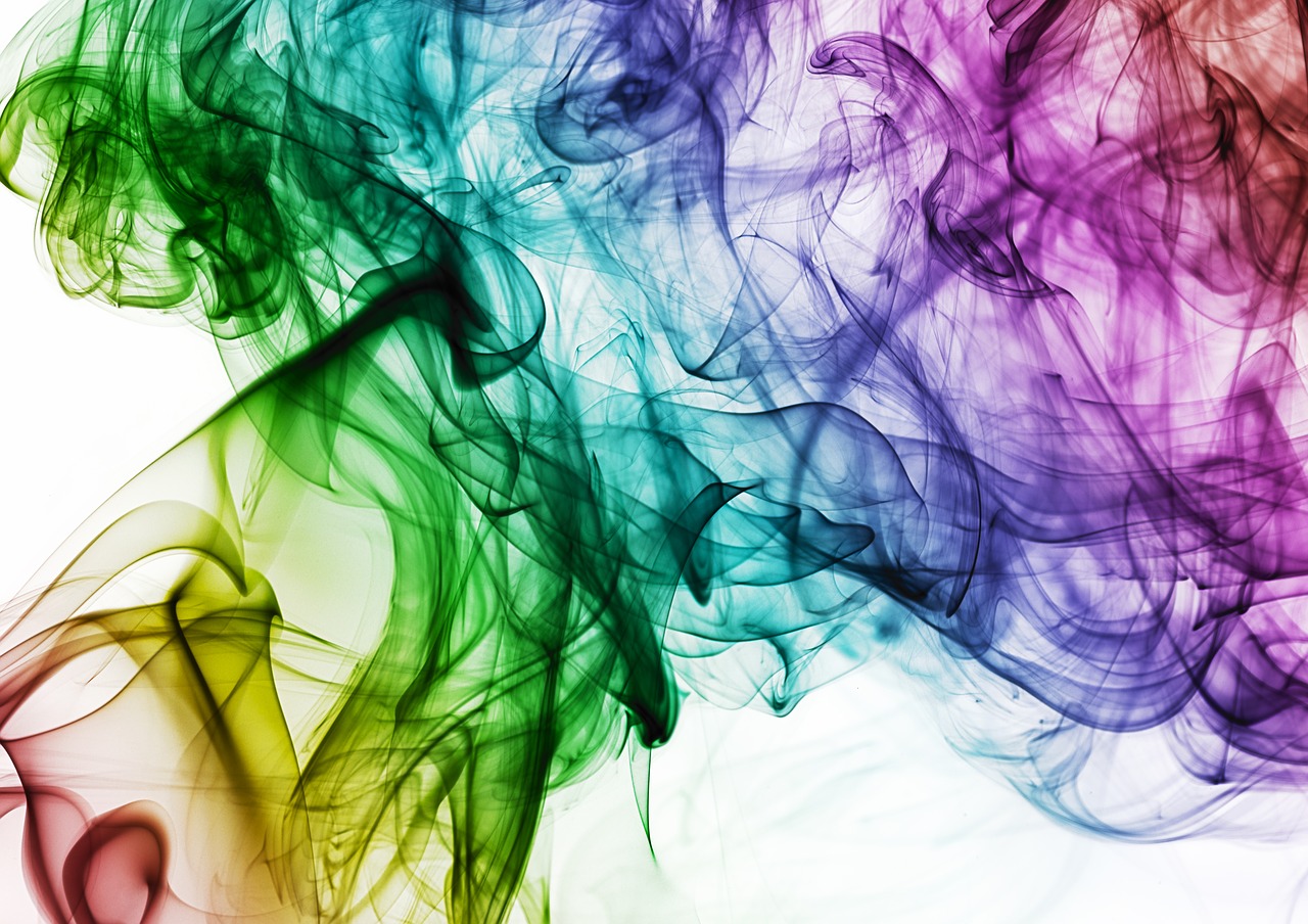 Colour Smoke Rainbow Color Design  - cmart29 / Pixabay